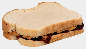 PBJ sandwich