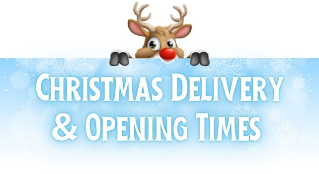 Christmas Delivery and Operning Times