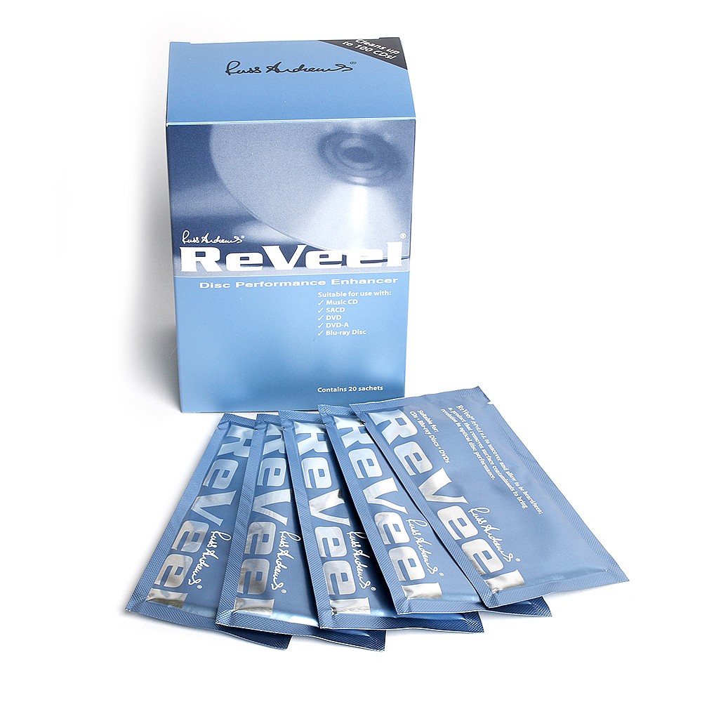 ReVeel | CD, DVD & BR cleaners & enhancers | Russ Andrews