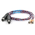 Ex Demo 1.0m pair PBJ interconnect Female XLR to Ultraplate RCA